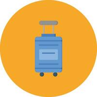viaje equipaje vector icono