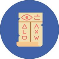 Hieroglyph Vector Icon