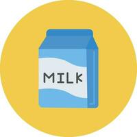 icono de vector de leche