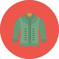 icono de vector de chaqueta