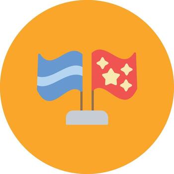 icono de vector de banderas