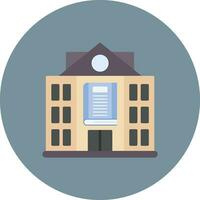 Library Building Vector Icon