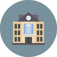 Library Building Vector Icon