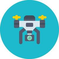 Smart Drone Vector Icon