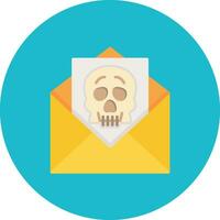 Email Hacked Vector Icon