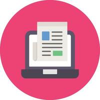 Publish Article Vector Icon