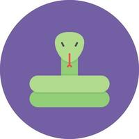 icono de vector de serpiente