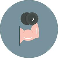 Weight Lifting Vector Icon
