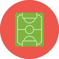 Football Field Vector Icon