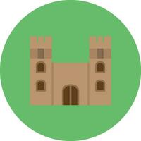 icono de vector de castillo