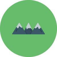 Rocky Mountains Vector Icon
