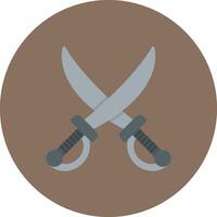 Pirate Knife Vector Icon