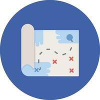 Army Map Vector Icon