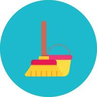 Mop Vector Icon