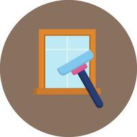 Cleaning Window Vector Icon