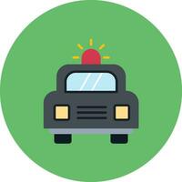 Police Car Vector Icon