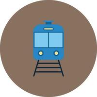 icono de vector de tren