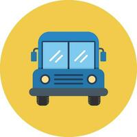 icono de vector de bus