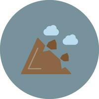 Landslide Vector Icon