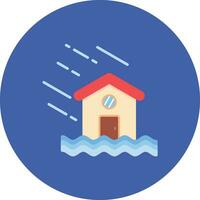 Wind Disaster Vector Icon