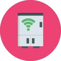 Smart Refrigerator Vector Icon