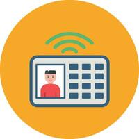 intercomunicador vector icono