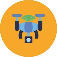 Smart Drone Vector Icon