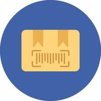 Package Barcode Vector Icon