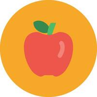 icono de vector de manzana