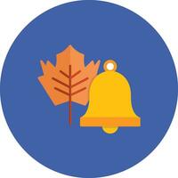 Autumn Bell Vector Icon