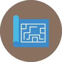 House Plan Vector Icon