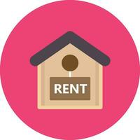 Rent House Vector Icon