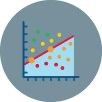 Scatter Plot Vector Icon