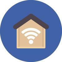 House Wifi Vector Icon