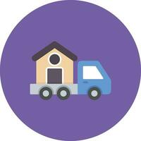 House Relocation Vector Icon