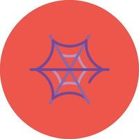 icono de vector de tela de araña