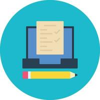 Online Exam Vector Icon