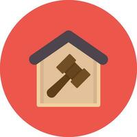 House Auction Vector Icon