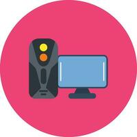 Gaming Pc Vector Icon