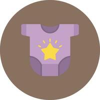 Baby Clothes Vector Icon