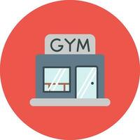 icono de vector de gimnasio