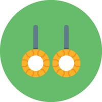 Gym Rings Vector Icon