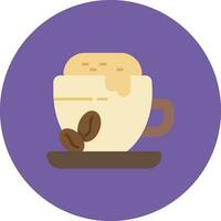 Coffee Latte Vector Icon