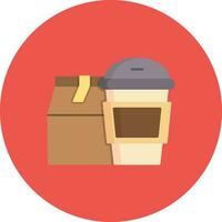 Coffee Milk Vector Icon