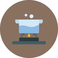 Water Boil Vector Icon