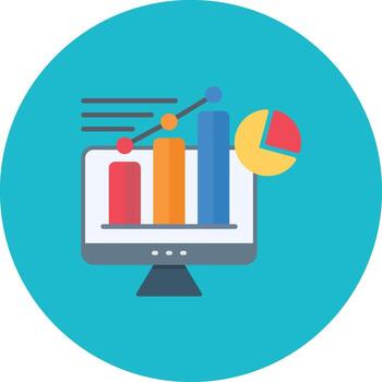Data Visualization Vector Icon