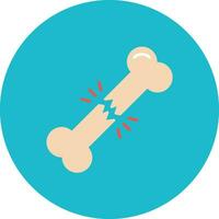 Broken Bone Vector Icon