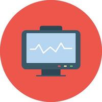 Heart Monitoring Vector Icon