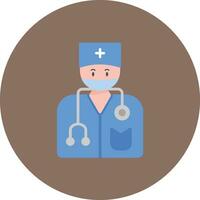 Male Surgeon Vector Icon