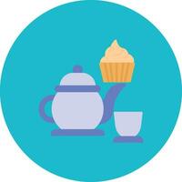 Afternoon Tea Vector Icon